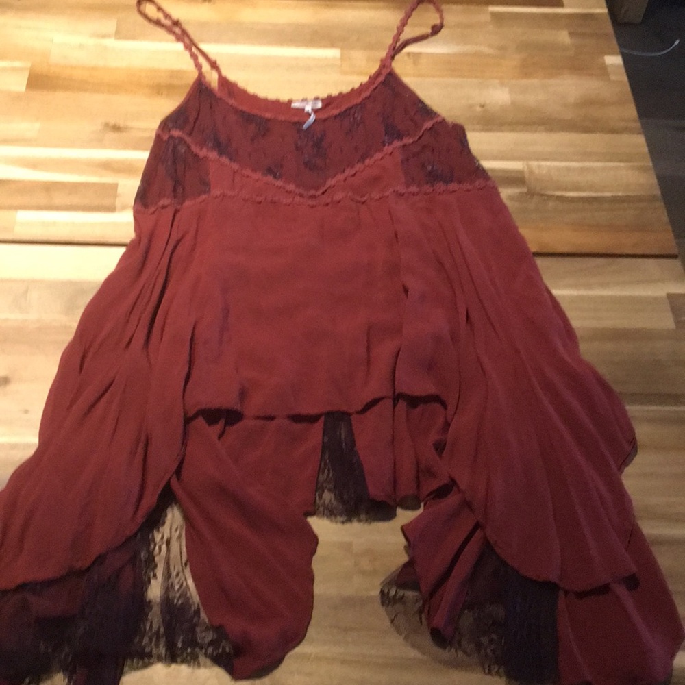 Intimately Free People dress. Brown/rust colored.